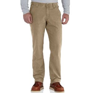 Carhartt Relaxed Fit Khaki Twill 5-Pocket Canvas Work Pants 40x30 Utility